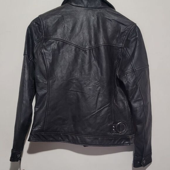 Frye Leather Biker Jacket - Picture 3 of 9